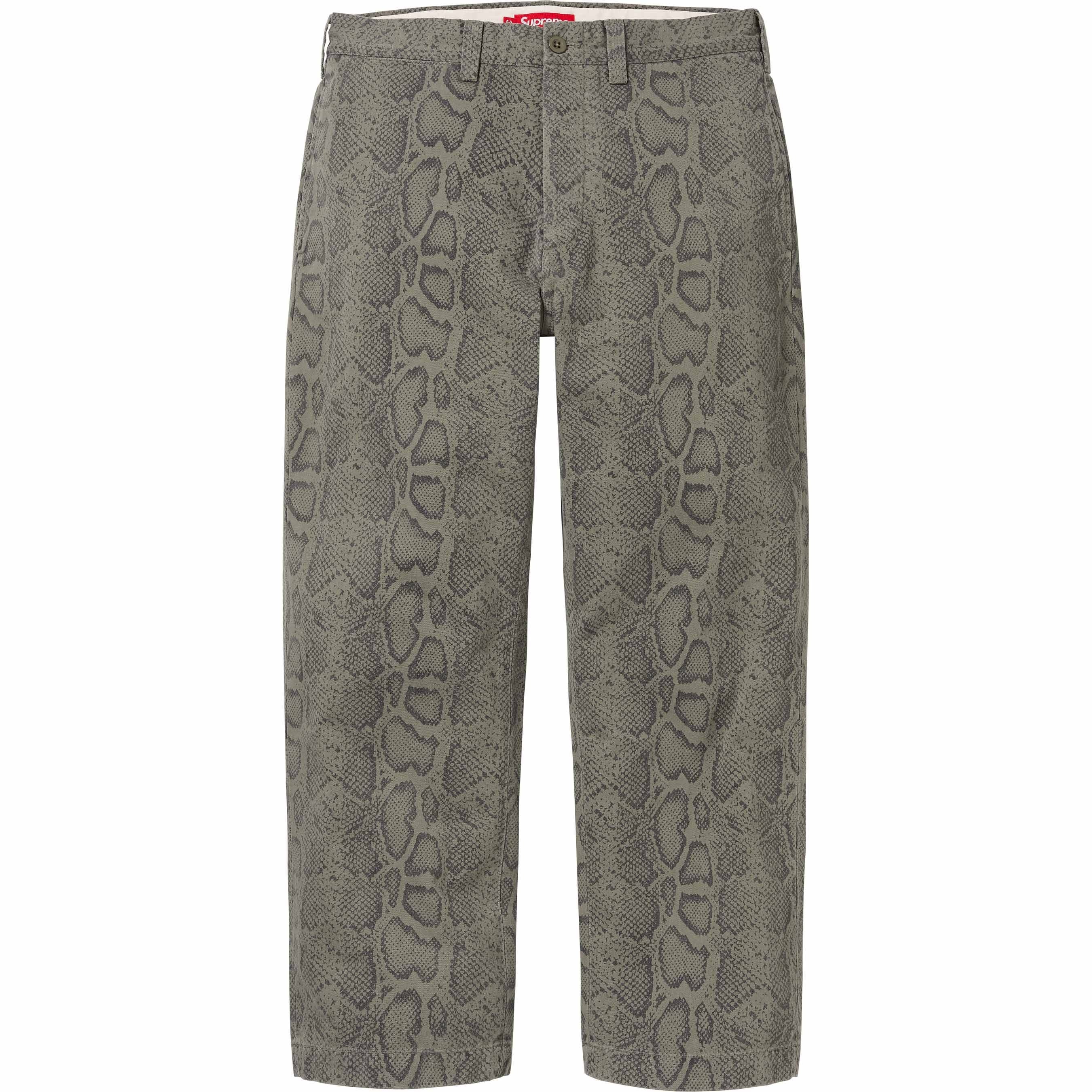 Snake Print Chino Pant view 9